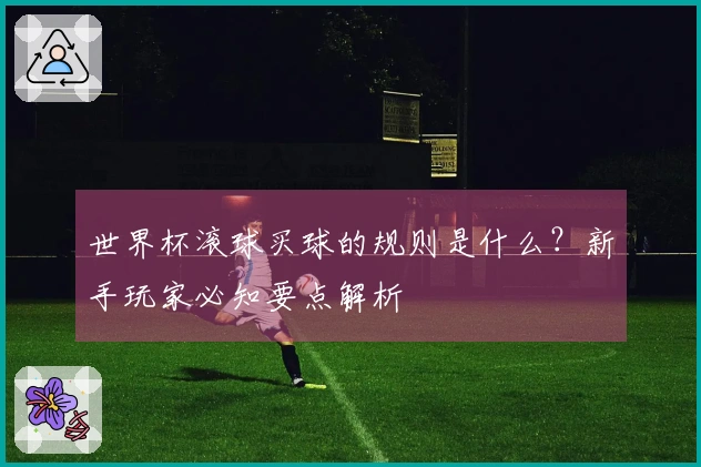 世界杯滚球买球的规则是什么?新手玩家必知要点解析
